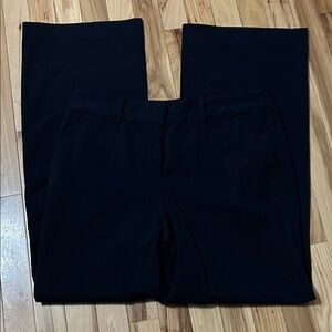 Liz Claiborne navy Straight-Leg Dress Pants
